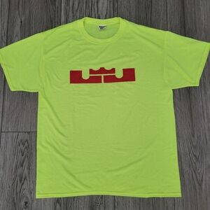 Neon Yellow Graphic T-Shirt